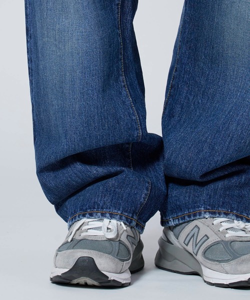 Ordinary fits（オーディナリーフィッツ）の「Ordinary fits/オーディナリーフィッツ TYPE LOOSE/USED テーパードシルエット バンダナ付き コットンデニムパンツ（デニムパンツ・メンズ・ブルー・30/32/34）」の12枚目の写真