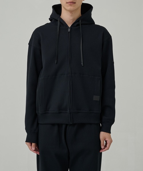 N.HOOLYWOOD/エヌハリウッド】別注 WAFFLE ZIP UP HOODIE（スウェット