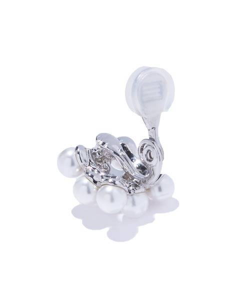 IRIS47（イリスフォーセブン）の「【IRIS 47】 petit axis earring/プチ アクシス イヤリング（イヤリング・レディース・ホワイト・FREE）」の5枚目の写真