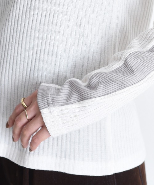 レースカラーリブカットソー Eimee Law│Eimee Law & LHELBIE 公式