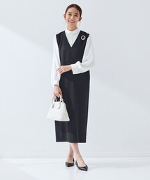 green label relaxing | ［size SHORTあり］fleurie(フルリー) ジャンパースカート(ジャンパースカート)