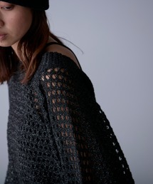 c/est（シーエ）の「【 c/est / シーエ 】  PHOEBE -CHEER RAME KNIT-  / シアーラメニット　2536016　API（ニット/セーター）」