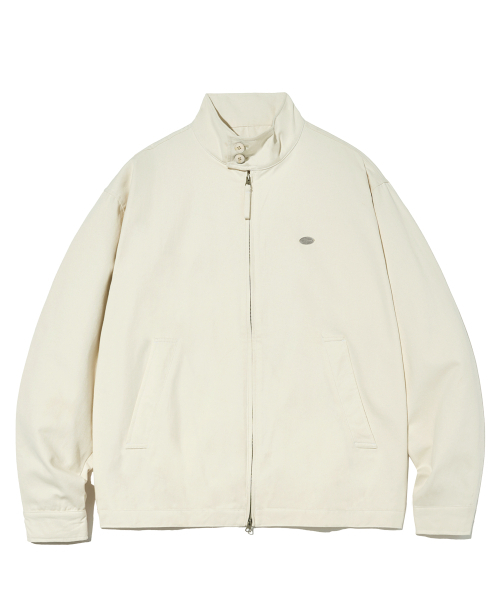 F.ILLUMINATE(フィルミネイト)の「メタルシンボルロゴヘリントンジャケット-アイボリー(ブルゾン・レディース・その他・SMALL/MEDIUM/LARGE)」の2枚目の写真