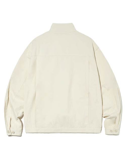 F.ILLUMINATE(フィルミネイト)の「メタルシンボルロゴヘリントンジャケット-アイボリー(ブルゾン・レディース・その他・SMALL/MEDIUM/LARGE)」の3枚目の写真