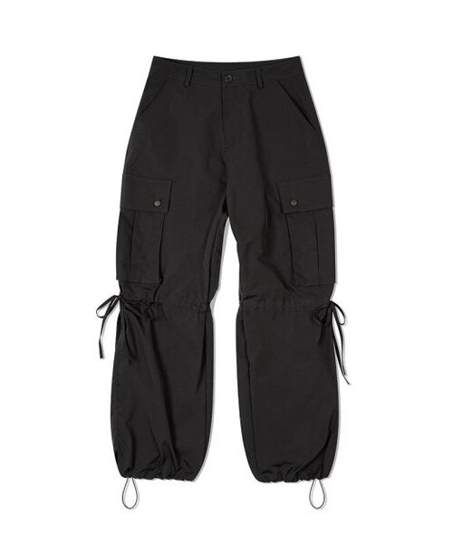 MOAA(モア)の「ナイロンリボンカーゴパンツ(チャコール)(その他パンツ・レディース・その他・SMALL/MEDIUM/LARGE)」の2枚目の写真