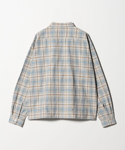 UNITED ARROWS & SONS（ユナイテッドアローズアンドサンズ）の「＜UNITED ARROWS & SONS＞ CHECK BOXY SHIRT/シャツ（シャツ/ブラウス・メンズ・ダークオレンジ/ベージュ・S/M/XL/L）」の16枚目の写真