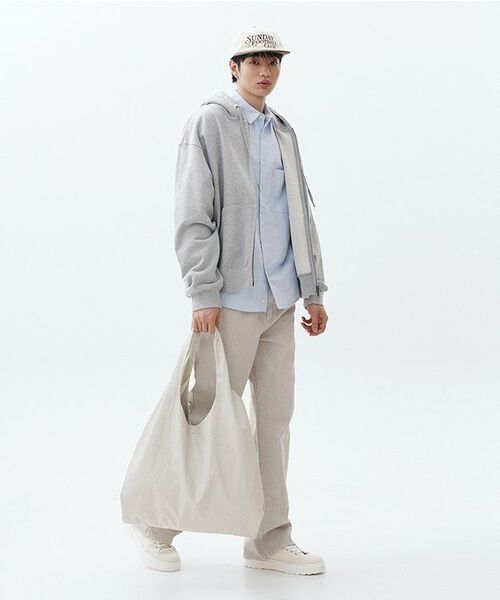 TOFFEE(トフィー)の「オーバーフィットオックスフォードシャツ(BLUE)(シャツ/ブラウス・メンズ・その他・MEDIUM/LARGE)」の9枚目の写真