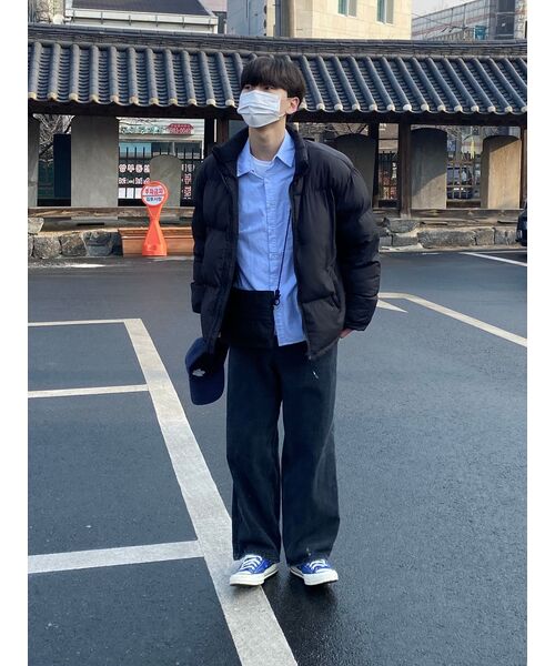 TOFFEE(トフィー)の「オーバーフィットオックスフォードシャツ(BLUE)(シャツ/ブラウス・メンズ・その他・MEDIUM/LARGE)」の19枚目の写真