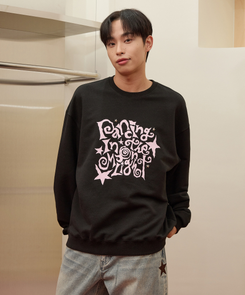 WaiKei（ワイケイ）の「ダンシングスターリベットマンツーマンブラック（スウェット・レディース・その他・1/2）」の2枚目の写真