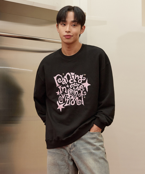 WaiKei（ワイケイ）の「ダンシングスターリベットマンツーマンブラック（スウェット・レディース・その他・1/2）」の3枚目の写真