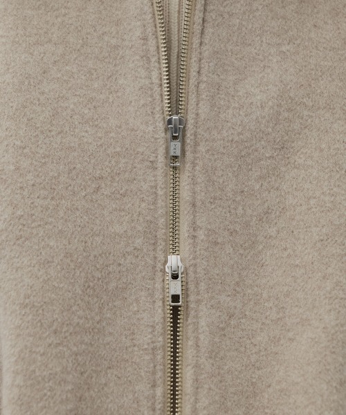 PUBLIC TOKYO(パブリックトウキョウ)の「ウールジップタックショートコート(ブルゾン・レディース・ブラック/マルチ/ベージュ・1/2)」の17枚目の写真