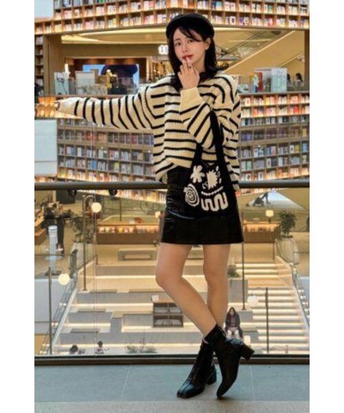 NODU（ノードユー）の「ナポリストライプニット[アイボリー]（ニット/セーター・レディース・その他・LARGE/MEDIUM）」の16枚目の写真