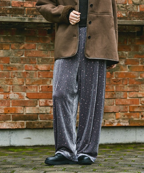 GEORGE'S（ジョージズ）の「フラワーベロアパンツ（その他パンツ・レディース・ブラウン/グレー/ブラック・SMALL/MEDIUM）」の14枚目の写真