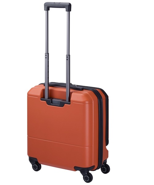 ProtecA(プロテカ)の「プロテカ スーツケース 日本製 ポケットライナー2 32L 2~3泊 3.3kg 機内持込 サイレントキャスター ベアロンホイール MAGIC STOP(キャスターストッパー) 01340(スーツケース/キャリーバッグ・メンズ・オリーブドラブ/ガンメタ/ブルー系その他/オレンジ系その他・S)」の7枚目の写真