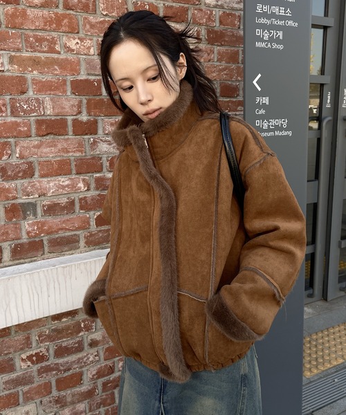 セール】【ハイネック＆襟ありを楽しめる2way仕様】バイカラーライン