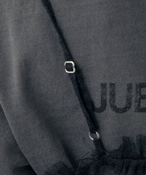 mline（エムライン）の「[mline]シアーレースキャミ（キャミソール・レディース・ブラック/ベージュ・FREE）」の12枚目の写真