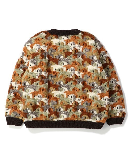UNION(UNION TOKYO)(ユニオン)の「MacMahon Knitting Mills Crew Neck Knit-Dogs マクマホンニッティングミルズ(ニット/セーター・メンズ・マルチ・FREE)」の2枚目の写真