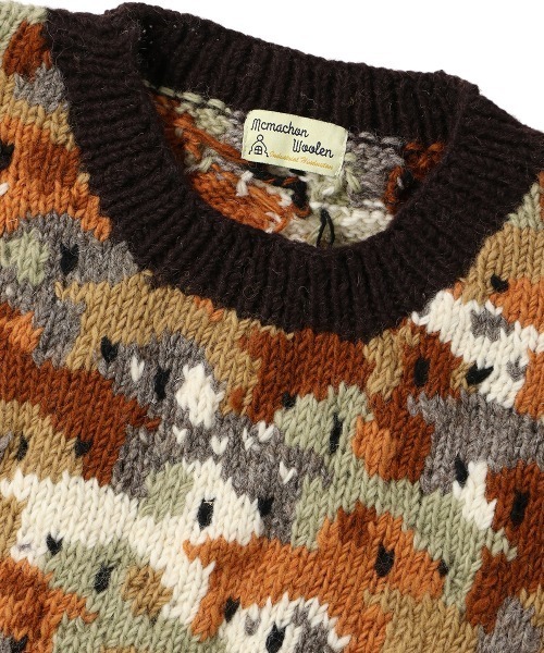 UNION(UNION TOKYO)(ユニオン)の「MacMahon Knitting Mills Crew Neck Knit-Dogs マクマホンニッティングミルズ(ニット/セーター・メンズ・マルチ・FREE)」の3枚目の写真