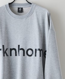 brknhome（ブロークンホーム）の「【BRKNHOME/ブロークンホーム】ブランドロゴ プリント スウェットトレーナー（スウェット）」