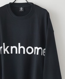 【BRKNHOME/ブロークンホーム】ブランドロゴ プリント スウェットトレーナー