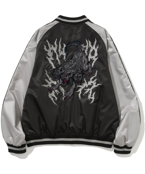 NOT4NERD(ノットフォーナード)の「Cerberus Satin Blouson Jacket - Black(ブルゾン・レディース・その他・MEDIUM/LARGE/X-LARGE)」の3枚目の写真