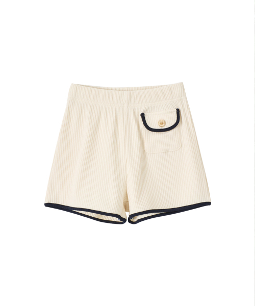 SALON DE YOHN（サロンドヨーン）の「Pocket Point Short Pants_ Ivory（その他パンツ・レディース・その他・SMALL/MEDIUM）」の4枚目の写真