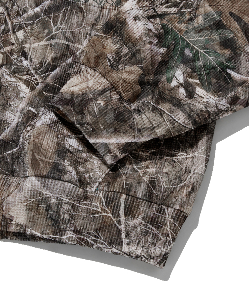 suade（スエード）の「THERMAL CAMO HOOD ZIP UP [TREE CAMO]（パーカー・レディース・その他・SMALL/MEDIUM/LARGE）」の5枚目の写真