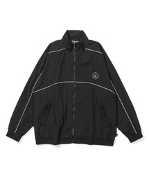 POLeR（ポーラー）の「POLER SHIRRING NYLON PIPING JACKET（ポーラー シャーリング ナイロン パイピング ジャケット）（ナイロンジャケット）」