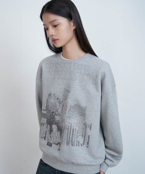 URBANSTOFF(アーバンストッフ)の「プレッシャークロップスウェットシャツ(グレー)(スウェット・レディース・その他・MEDIUM/LARGE)」の1枚目の写真