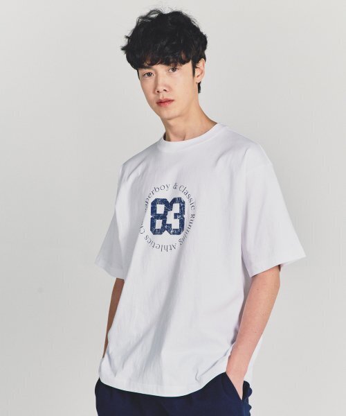 PAPERBOY(ペーパーボーイ)の「ビギニング83 半袖Tシャツ-ホワイト(Tシャツ/カットソー・レディース・その他・LARGE/MEDIUM/SMALL/X-LARGE)」の3枚目の写真