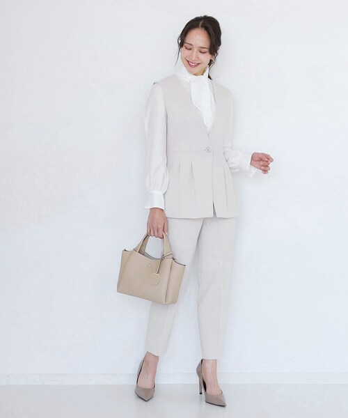 COUP DE CHANCE（クードシャンス）の「2WAYミニショルダーバッグ（ショルダーバッグ・レディース・パープル/ナチュラル/ホワイト系・00）」の6枚目の写真