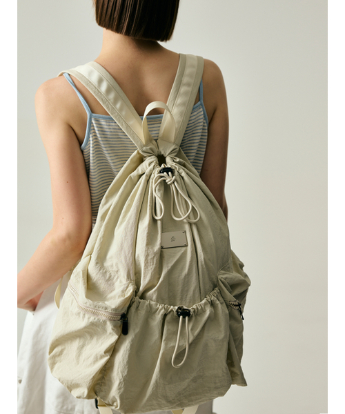 Salad bowls（サラダボール）の「LIGHT STREET BACKPACK [IVORY]（バックパック/リュック・レディース・アイボリー・FREE）」の12枚目の写真