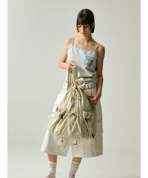 Salad bowls（サラダボール）の「LIGHT STREET BACKPACK [IVORY]（バックパック/リュック・レディース・アイボリー・FREE）」の8枚目の写真