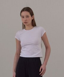 Cap Sleeve T-Shirts (White)