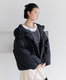 BAYFLOW | ショートパファーフーディージャケット(ナイロンジャケット)