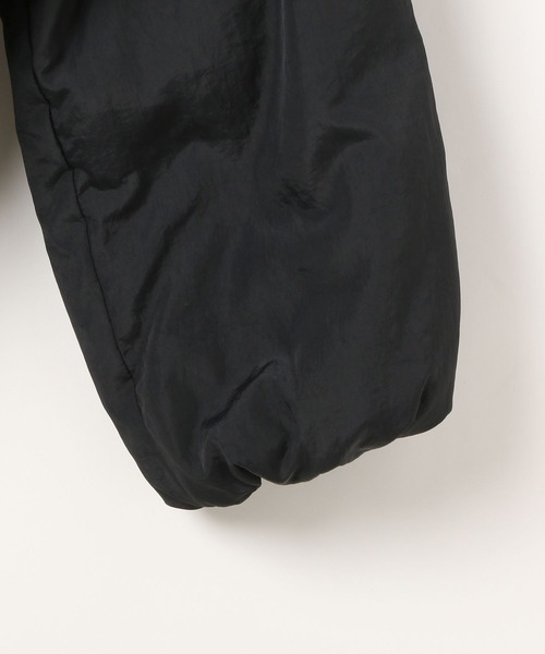BAYFLOW（ベイフロー）の「ショートパファーフーディージャケット（ナイロンジャケット・レディース・ブラック/ホワイト/ブラウン・FREE）」の15枚目の写真