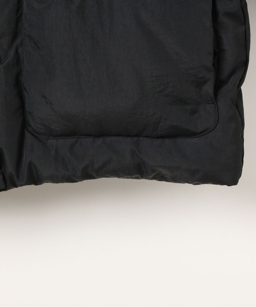 BAYFLOW（ベイフロー）の「ショートパファーフーディージャケット（ナイロンジャケット・レディース・ブラック/ホワイト/ブラウン・FREE）」の16枚目の写真