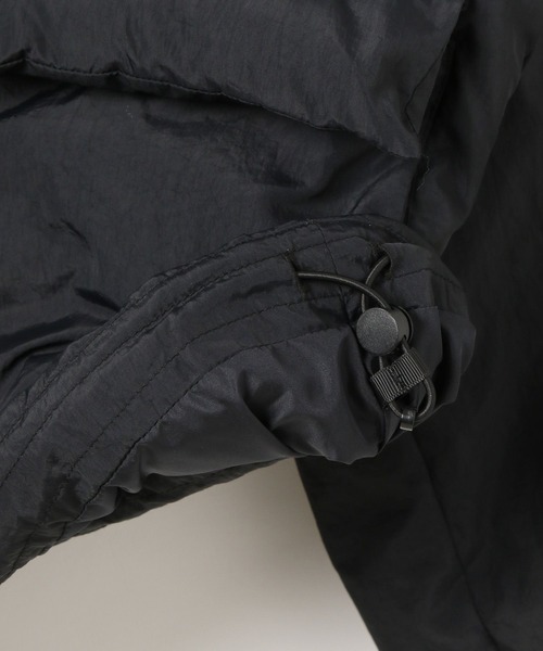 BAYFLOW（ベイフロー）の「ショートパファーフーディージャケット（ナイロンジャケット・レディース・ブラック/ホワイト/ブラウン・FREE）」の17枚目の写真