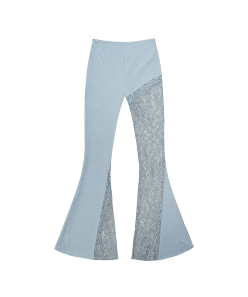 DARLING, YOU'RE BAD(ダーリンユーアーバッド)の「LACE BOOTS CUT PANTS #MINT(その他パンツ・レディース・その他・MEDIUM/SMALL)」の2枚目の写真