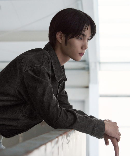 セール】カーディフツーポケットウォッシングデニム長袖シャツ