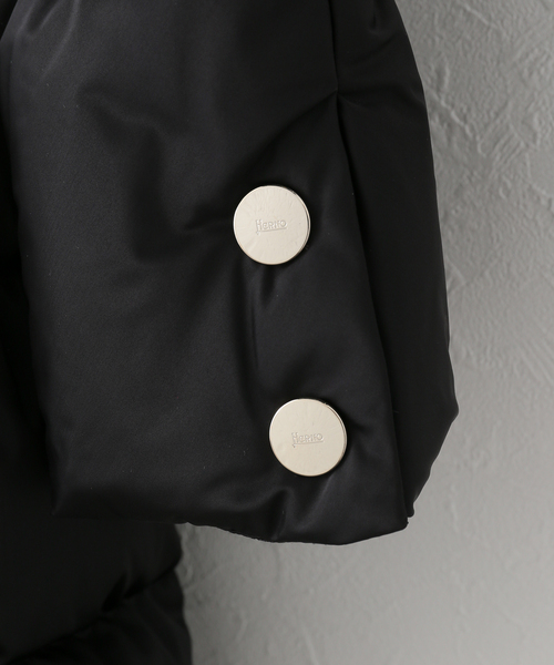 IENA（イエナ）の「HERNO/ヘルノ DOWN CT ダウンコート PI1304D（ダウンジャケット/コート・レディース・チャコールグレー/ブラック・36/38）」の5枚目の写真