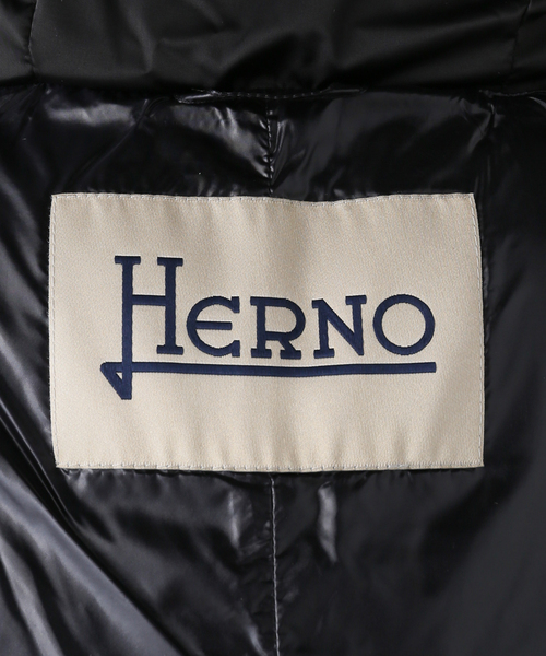 IENA（イエナ）の「HERNO/ヘルノ DOWN CT ダウンコート PI1304D（ダウンジャケット/コート・レディース・チャコールグレー/ブラック・36/38）」の13枚目の写真