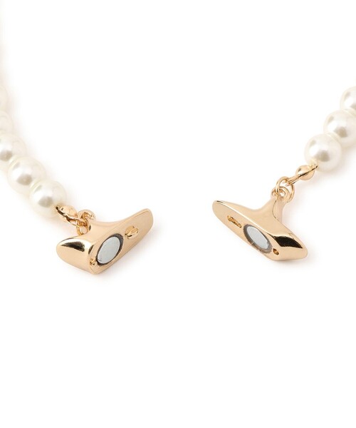 ROPE' PICNIC（ロペピクニック）の「スターモチーフマグネットガラスパールネックレス（ネックレス・レディース・シルバー/ゴールド・FREE）」の6枚目の写真