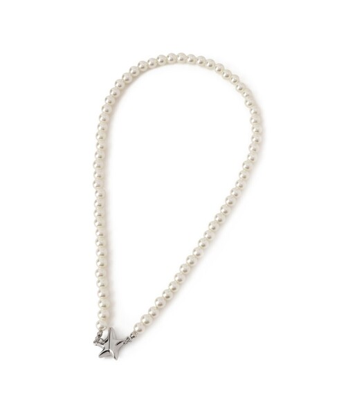 ROPE' PICNIC（ロペピクニック）の「スターモチーフマグネットガラスパールネックレス（ネックレス・レディース・シルバー/ゴールド・FREE）」の9枚目の写真