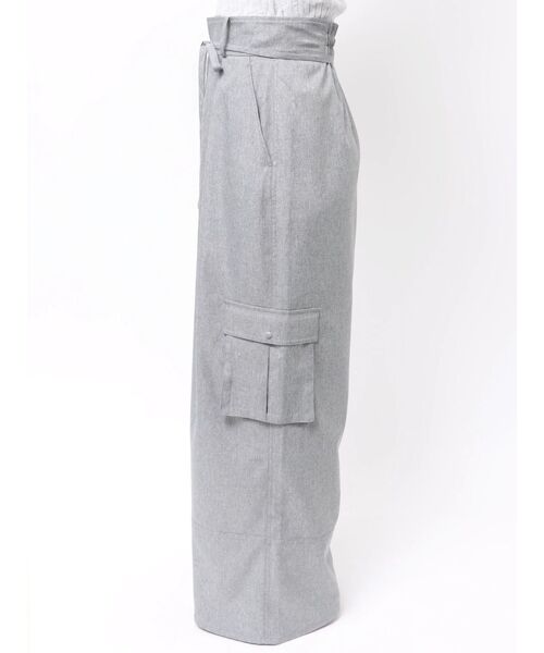 CALNAMUR(カルナムール)の「カーゴデザインパンツ(その他パンツ・レディース・グレー/イエロー・FREE)」の10枚目の写真