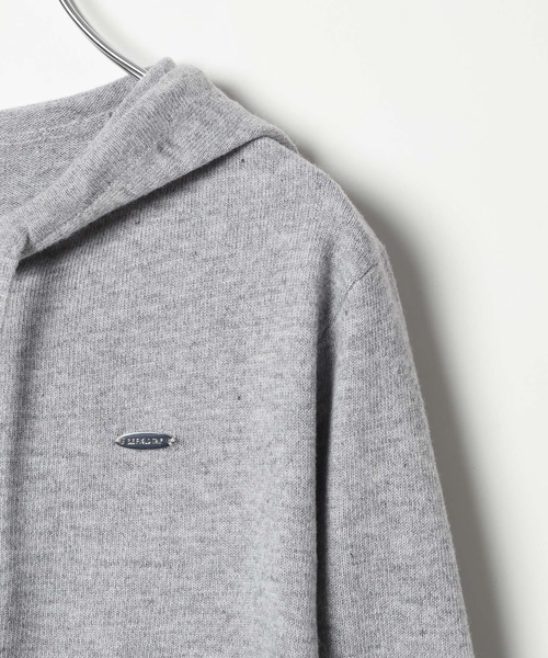 3.3 Field Trip （3.3フィールドトリップ）の「3.3 Field Trip／フーディーニットカーデ（ニット/セーター・レディース・ブラック/ピンク/グレー・FREE）」の21枚目の写真