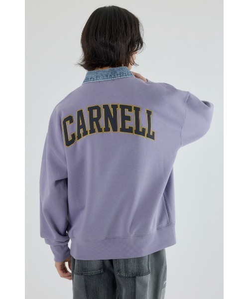 RODEO CROWNS WIDE BOWL(ロデオクラウンズワイドボウル)の「CARNELL トップス(スウェット・メンズ・パープル/ブラック/杢グレー・MEDIUM/LARGE)」の11枚目の写真