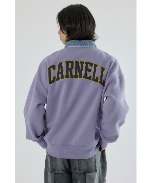 RODEO CROWNS WIDE BOWL(ロデオクラウンズワイドボウル)の「CARNELL トップス(スウェット・メンズ・パープル/ブラック/杢グレー・MEDIUM/LARGE)」の12枚目の写真