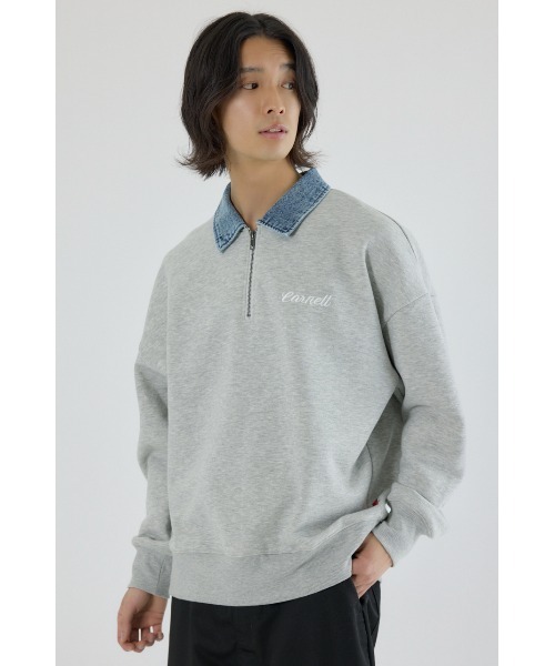 RODEO CROWNS WIDE BOWL(ロデオクラウンズワイドボウル)の「CARNELL トップス(スウェット・メンズ・パープル/ブラック/杢グレー・MEDIUM/LARGE)」の15枚目の写真