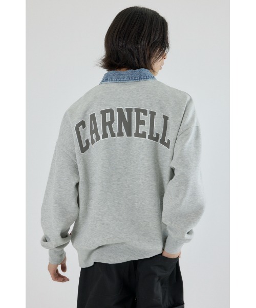 RODEO CROWNS WIDE BOWL(ロデオクラウンズワイドボウル)の「CARNELL トップス(スウェット・メンズ・パープル/ブラック/杢グレー・MEDIUM/LARGE)」の17枚目の写真